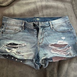 Jean shorts